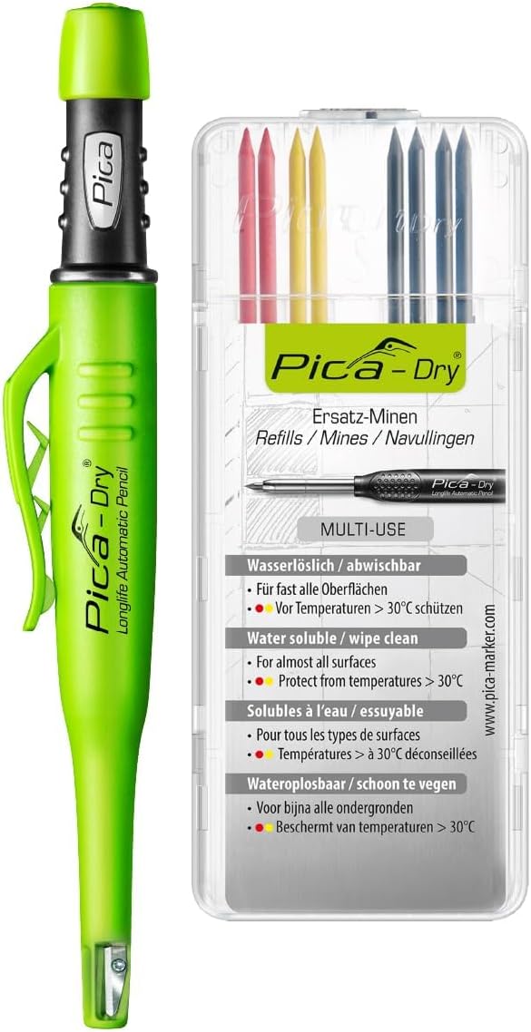 Pica 30402 Marker Kit and Lead Case 4020
