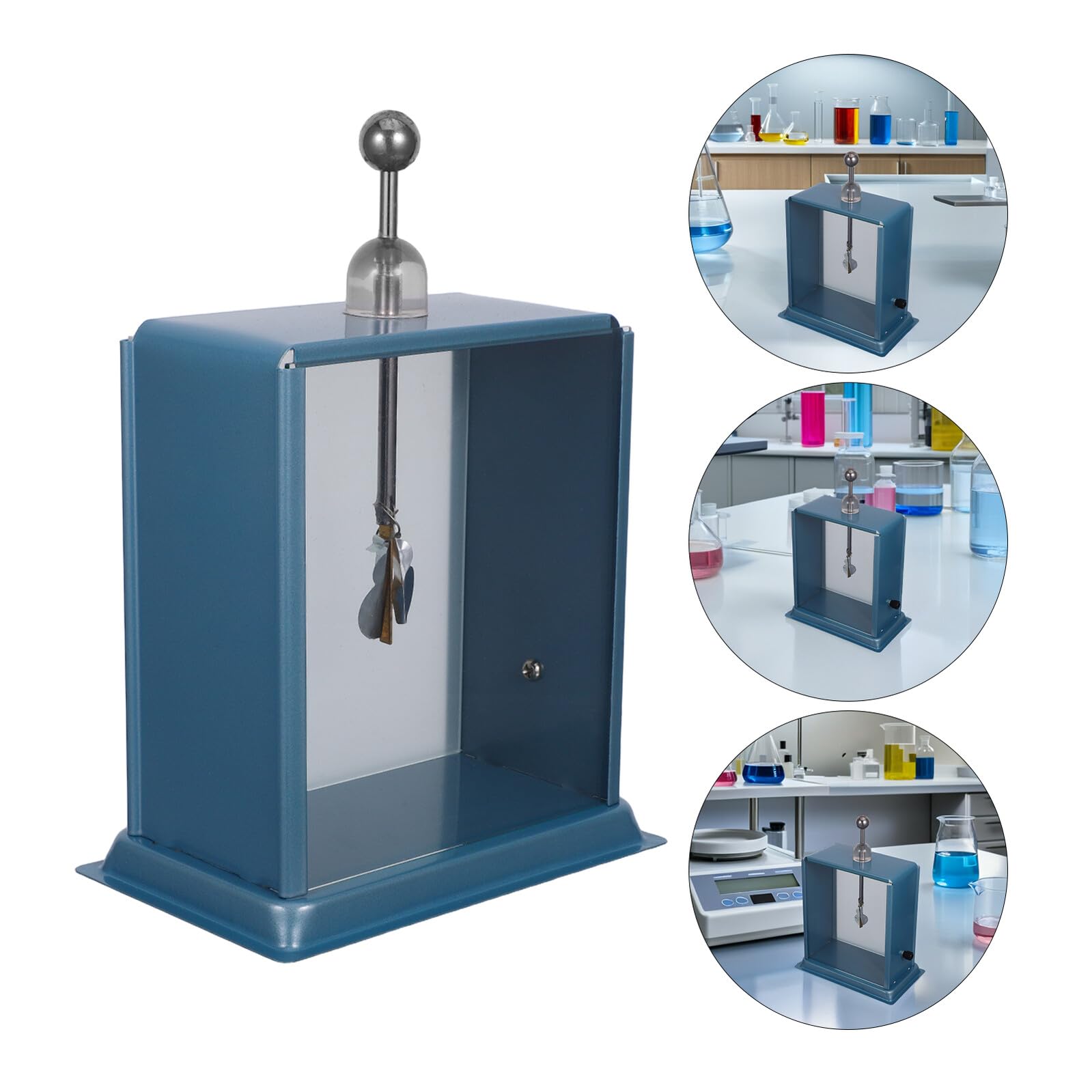 Tester di Elettricità Statica Lamina di Ferro Strumento Scientifico per Esperimenti di Fisica in Aula Attrezzatura Didattica per Scuole Medie e Superiori Set di Apprendimento