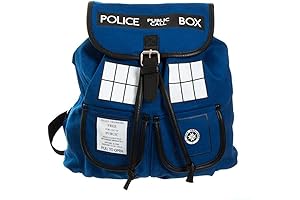 Doctor Who Tardis Knapsack Backpack 14 x 17in