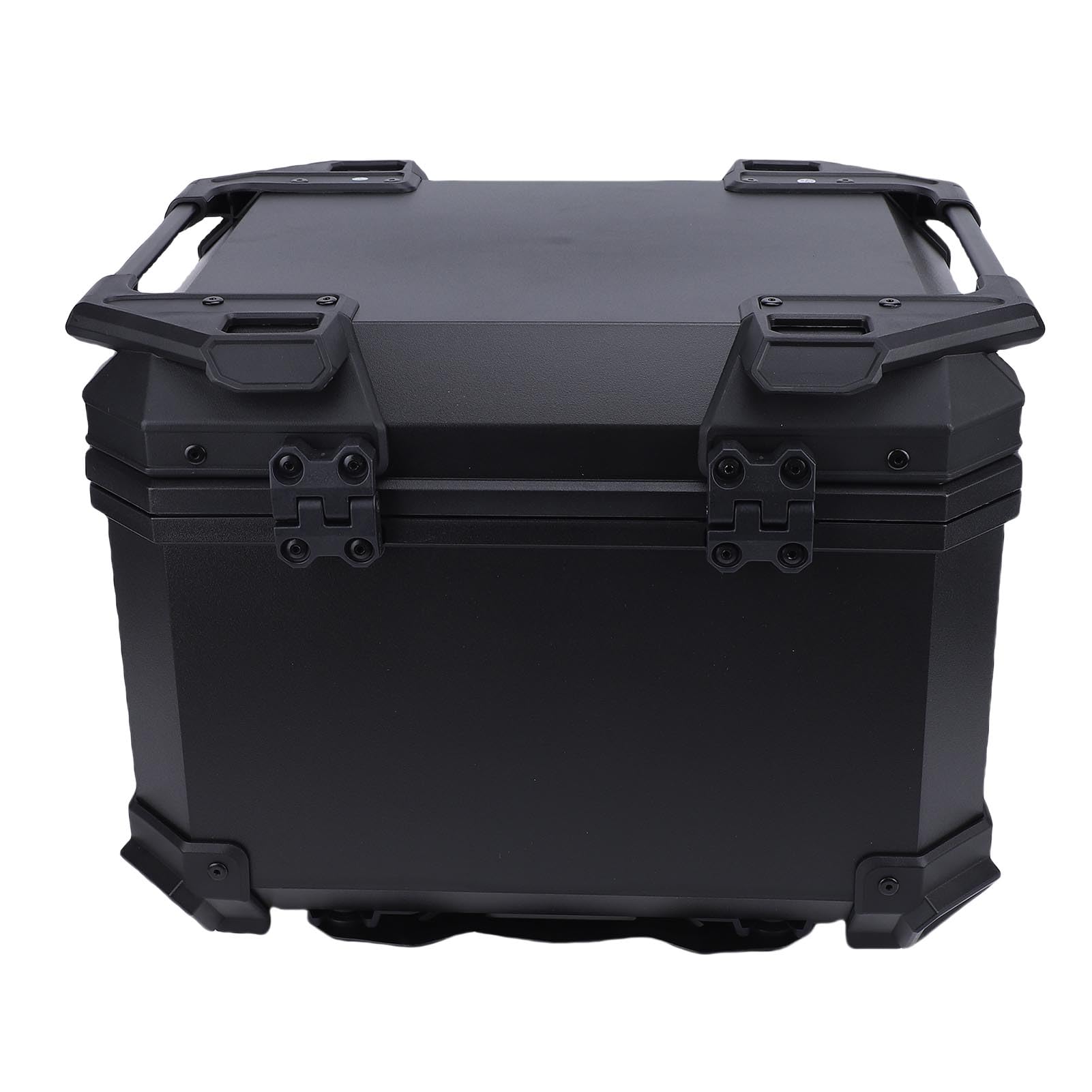 Bauletto Impermeabile per Moto da 45 Litri, in Plastica ABS, Impermeabile, per Guida All'aperto, con Schienale e Meccanismo di Bloccaggio