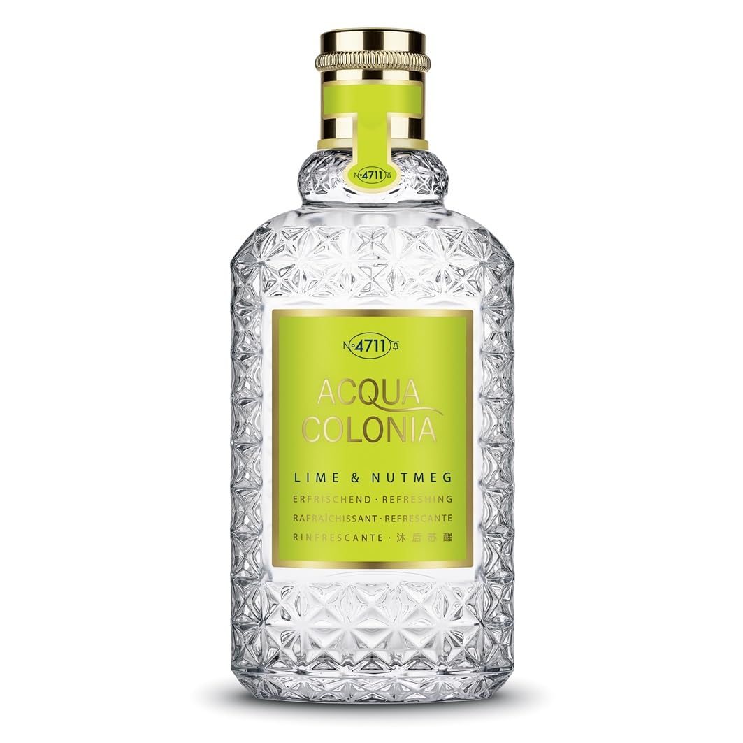 4711 Acqua Colonia® Lime & Nutmeg woda kolońska – orzeźwiająca – wellness dla zmysłów | 100 ml Natural Spray