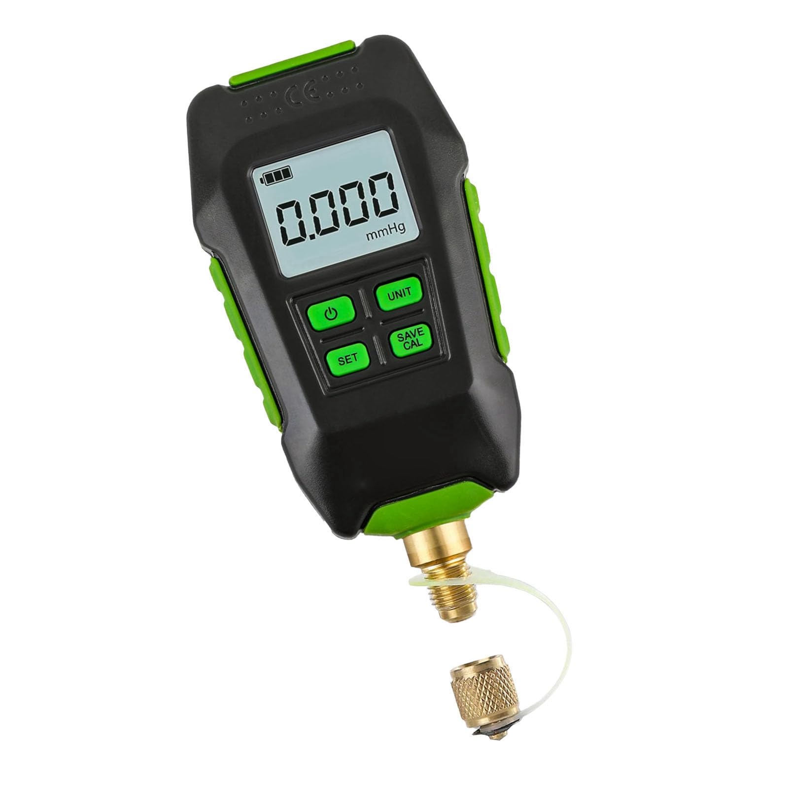 Digitale Vakuummessgeräte Professionelle Genauigkeit 1/16 Zoll 20Unf Grenzflächen -Backbeleuchtung Vakuum -Mikron -Messgerät für Wide Range -Testanwendungen