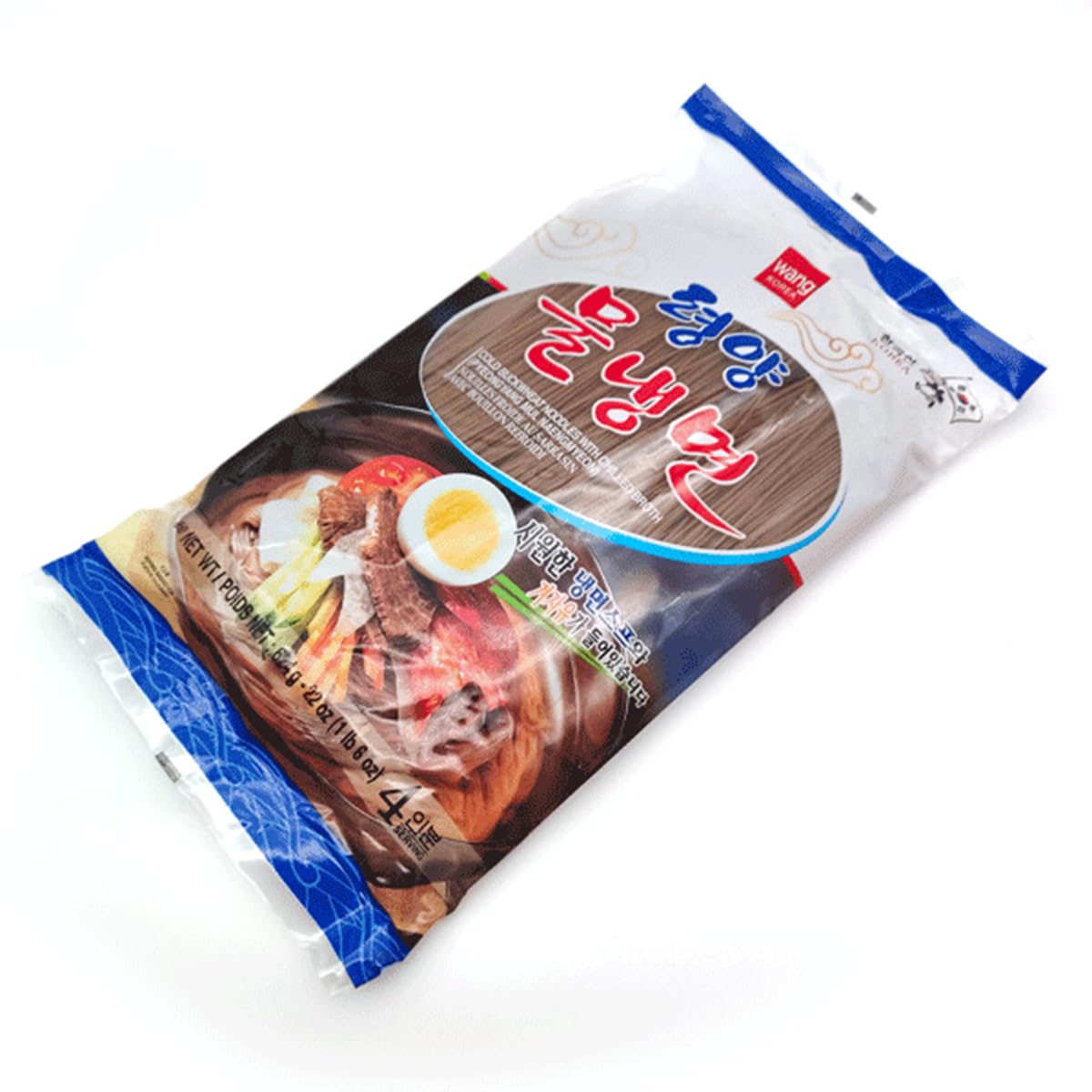 YIJIA | Fideos Soba Coreano Naengmyeon Para Fideos Fríos Coreanos Mul Naengmyeon 624g (Pack de 2)
