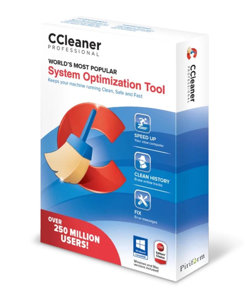 CCleaner Professional I 1 Gerät | (Product Keycard) | Aktivierungscode per Post