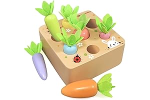 Educational Shape-Sorting Carrot Pulling Toys for Toddlers