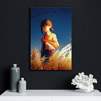 Amazon.co.jp: ポスター チェンソーマン レゼ アートパネル