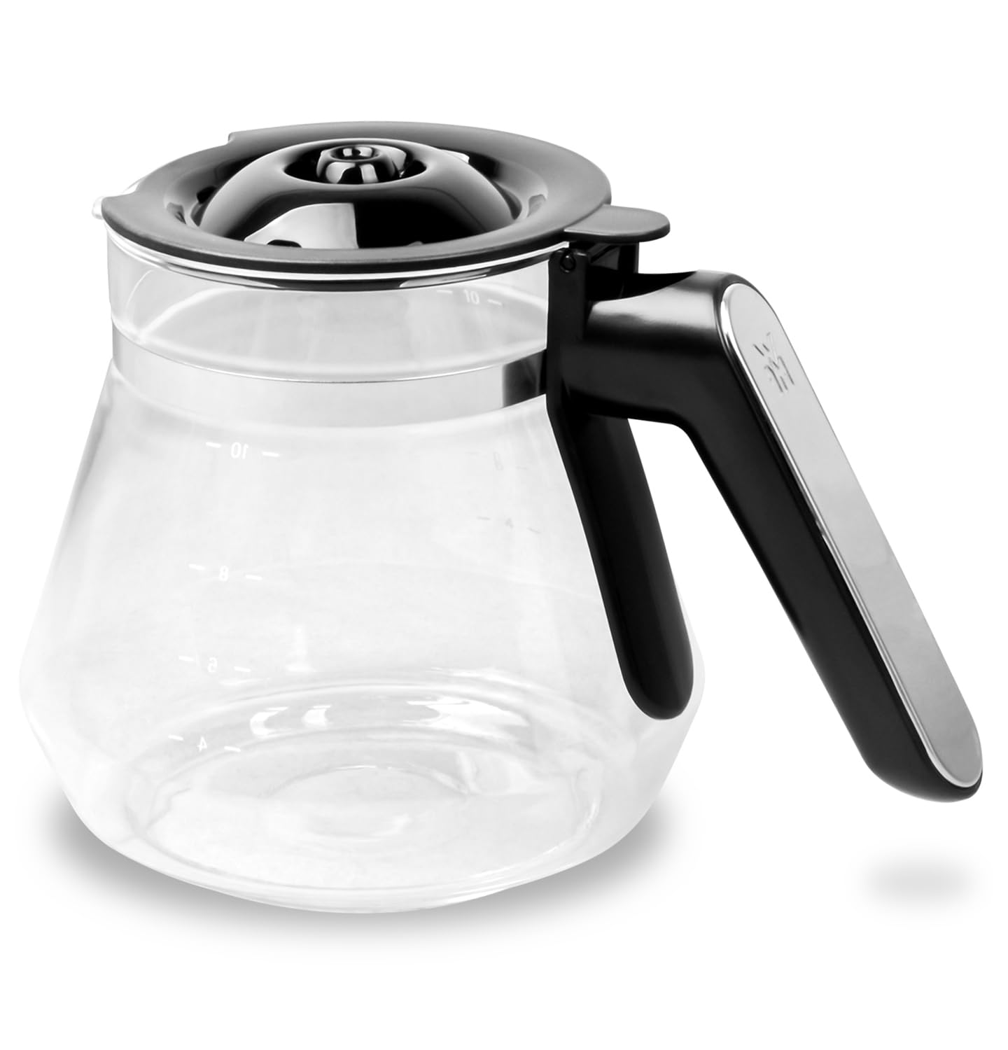 VIOKS Glas Kaffeekanne Kaffeemaschine Ersatz für SEB FS-1000050956 | Glaskaffeekessel Coffee Teekessel Glas, ersetzt FS-1000050584, für WMF Lumero Aroma BUENO, Kaffeeliebhaber