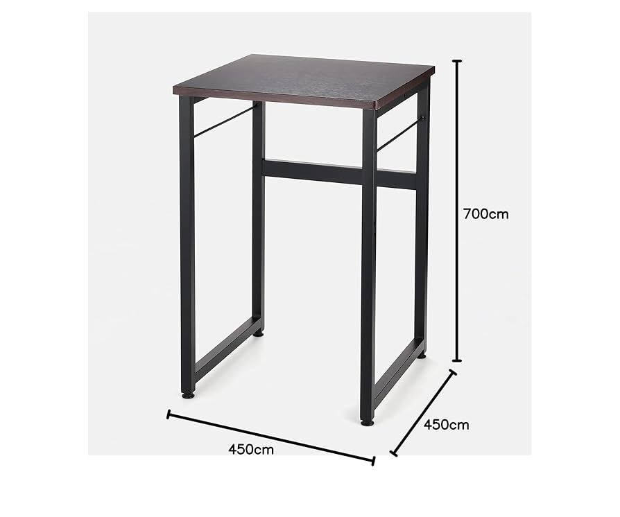 【在庫セール】ナカバヤシ デスク オフィスデスク 450×450mm ダーク木目 611xoDRv7ML._UF894,1000_QL80_.jpg