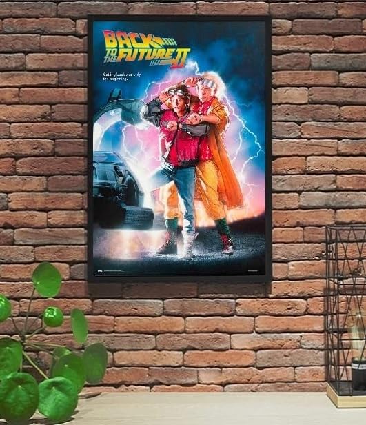 Amazon.co.jp: 映画ポスター バックトゥザフューチャー 2 Back To The