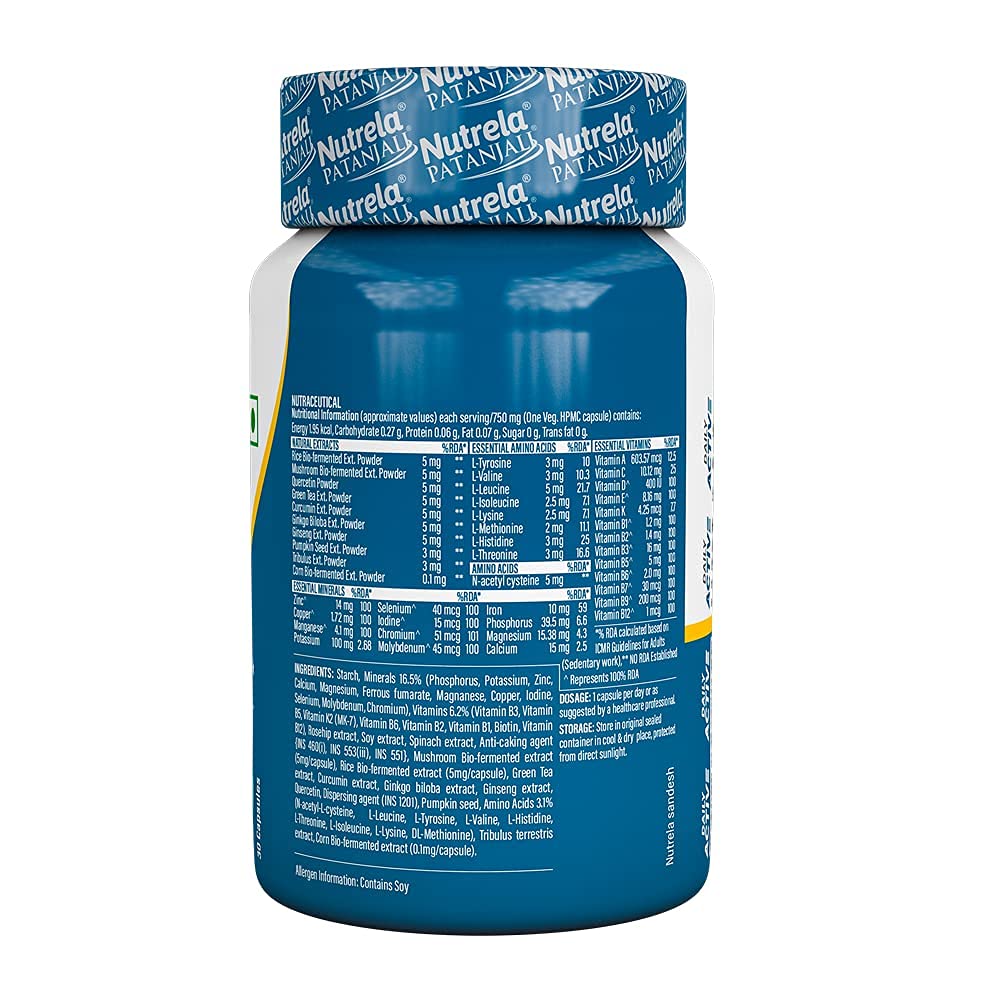 Patanjali Nutrela Daily Active Multivitamin for Men&Women with