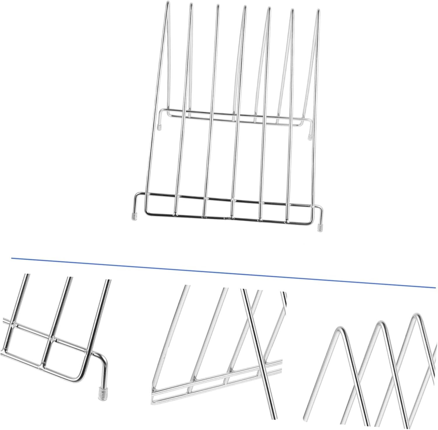 1Pc Cutting Board and Knife Holder Wear Resistant Cutter Bracket for Compact Kitchen Spaces Easy to Clean Multi Purpose Storage for Knives Boards More