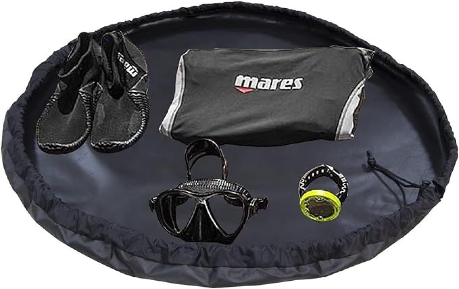 Borse per Attrezzatura da Nuoto,Borsa portaoggetti per Il Surf da Spiaggia, Tasca con Coulisse in Poliestere, Custodia impermeabile per muta, Tappetino per spogliatoi e Borsa Impermeabile