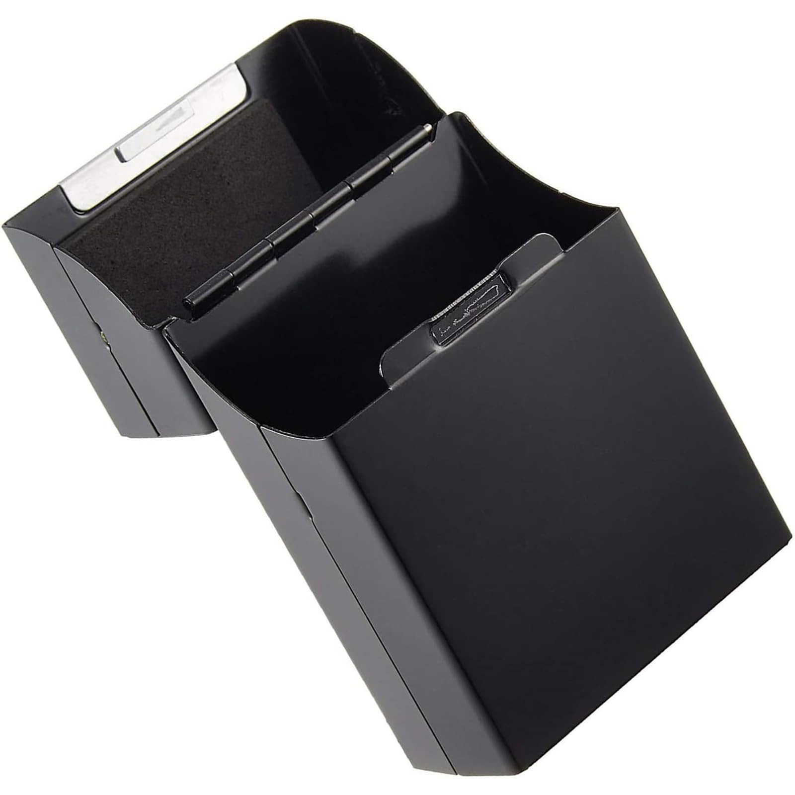 Amazon | 1個入 ペンギンライター タバコケース アルミ ブラック