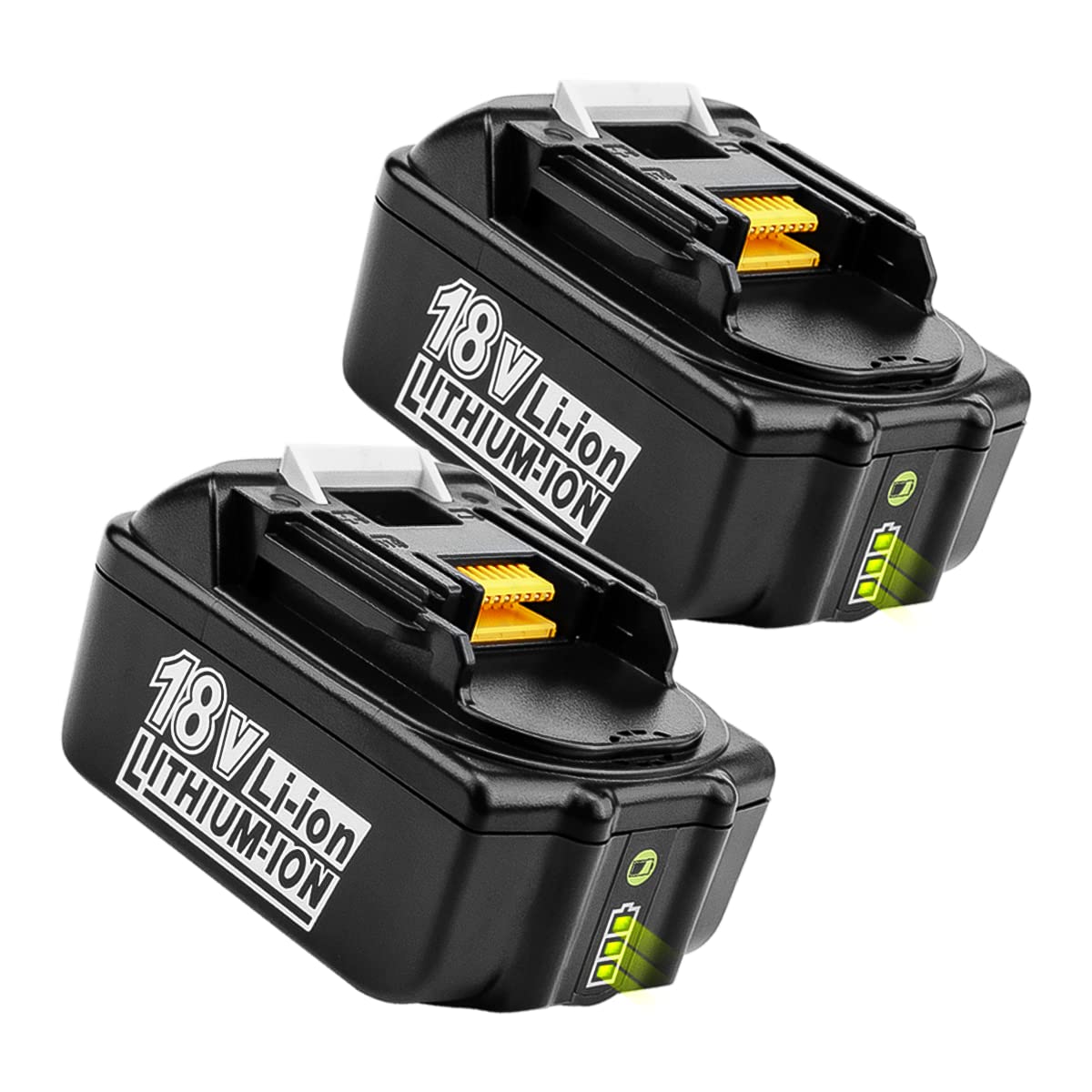 Energup 18V 5.5Ah akumulator do Makita Akumulator 18v BL1850B BL1860B BL1860 BL1850 BL1830 BL1840B BL1845 BL1835 BL1815 LXT-400 194204-5 akumulator ze wskaźnikiem LED
