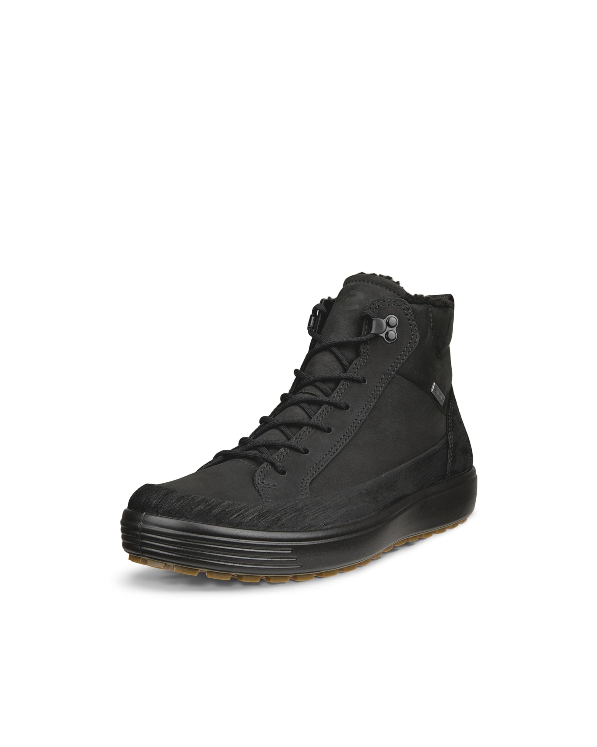 Ecco Men's Noir Boots Soft 7 Tred
