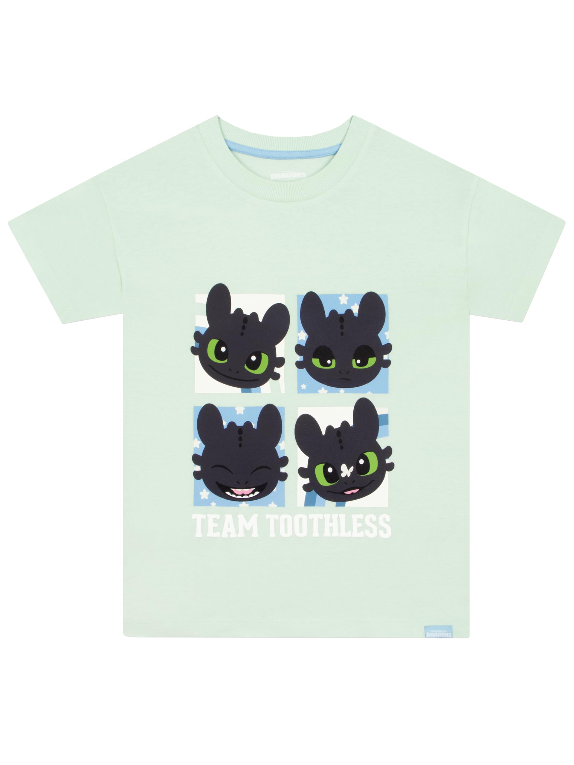 How To Train Your Dragon Camiseta Niña, Camiseta Manga Corta Niña Toothless, Ropa De Niños para Verano, Camisetas Niño De Algodón