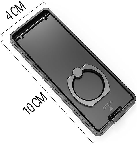 Miniatura 8 de Soporte de anillo para tablet, soporte universal ajustable para correa de mano, mango de 360 grados, agarre con parche adhesivo para iPadGalaxy Tab