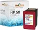HouseOfToners Remanufactured Ink Cartridge Replacement for HP 58 C6658AN (1 Photo)