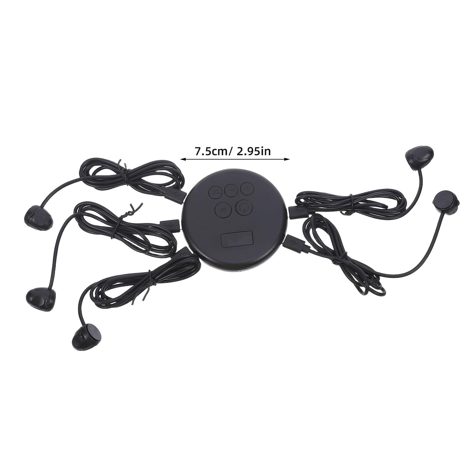 COOLHIYA Cliccatore dello Schermo Smartphone Automatico in Abs Nero | Tocco Automatico, Portatile e Ultra Silenzioso, per Workspace e Live Stream, Compatibilità