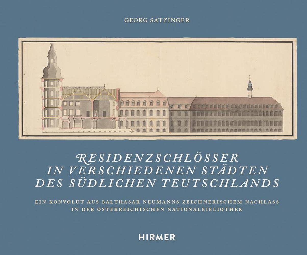 Dessins de Balthasar Neumann pour l'étude des palais du Sud de l'Allemagne
