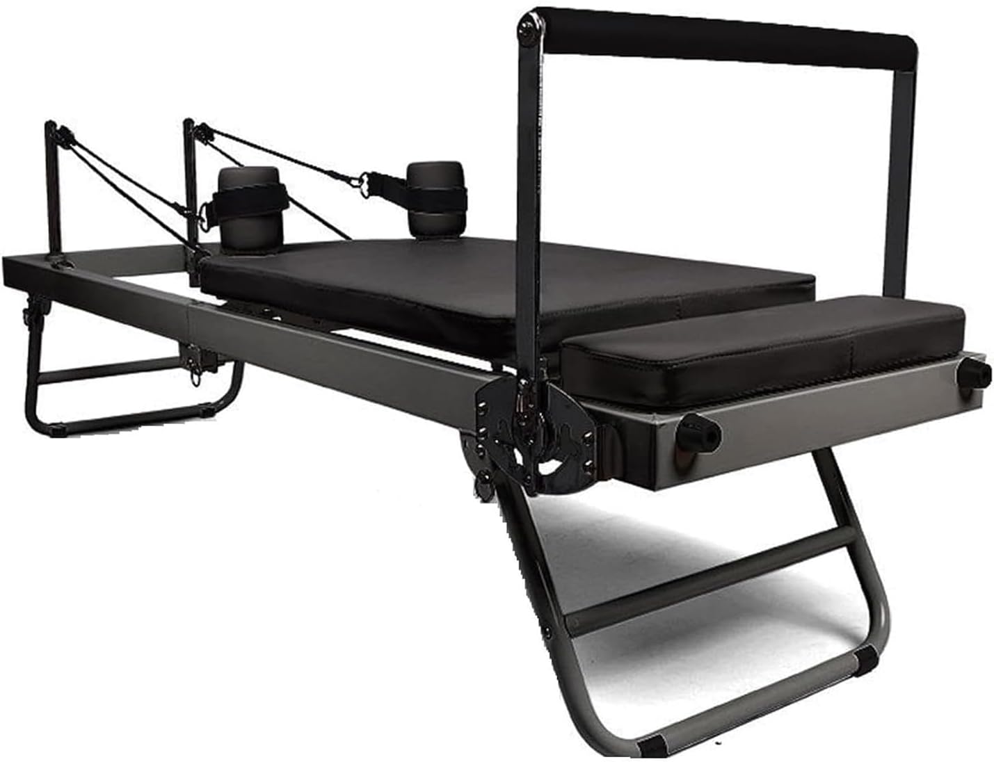 COYEUX Reformador de Pilates Plegable, Equipo de Pilates, Capacidad de Peso de hasta 264 Libras, Equipos de Estudio Ajustables, para Ejercicios de Entrenamiento de Fuerza COYEUX Reformador de Pilates Plegable, Equipo de Pilates, Capacidad de Peso de hasta 264 Libras, Equipos de Estudio Ajustables, para Ejercicios de Entrenamiento de Fuerza