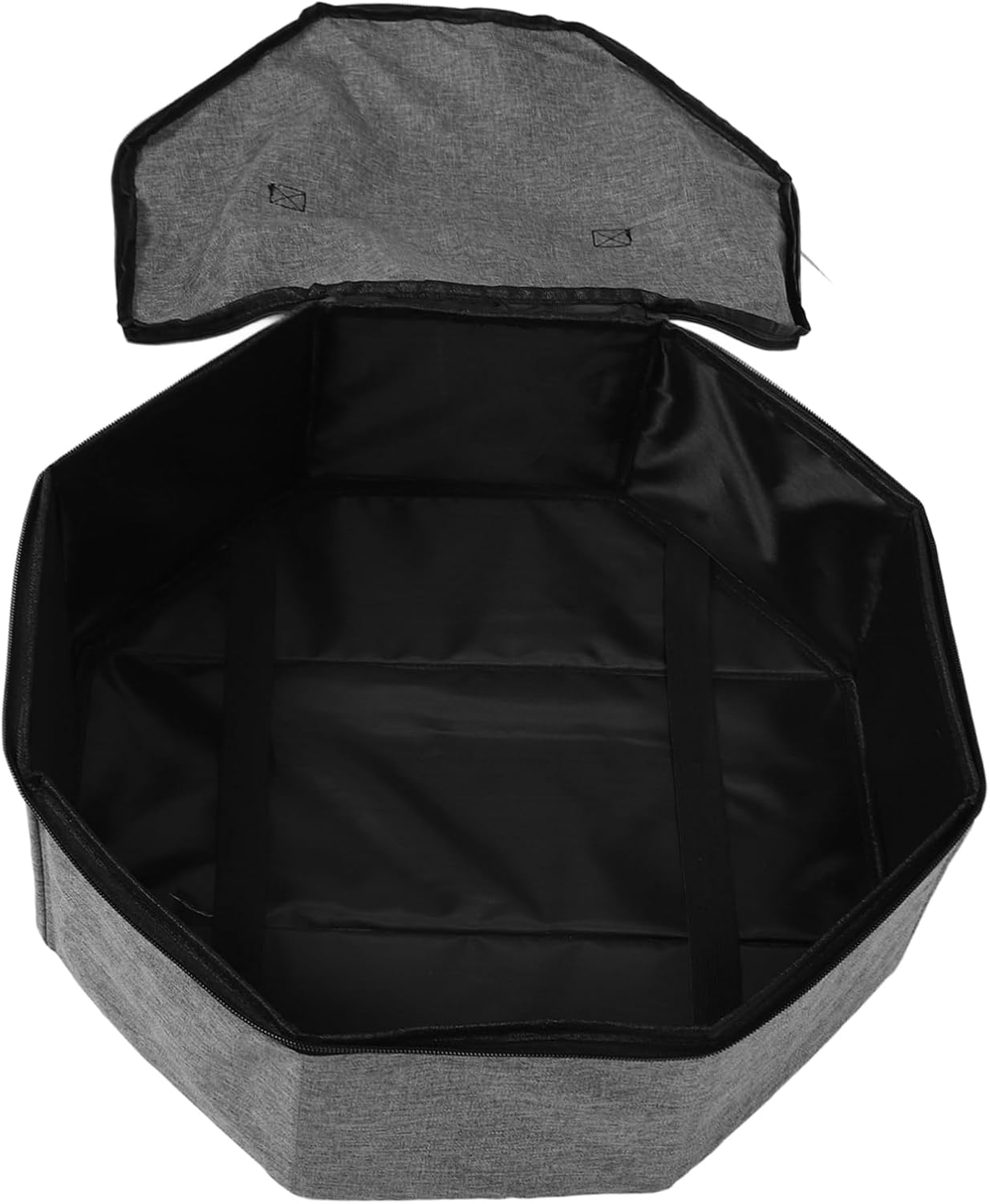 Ciieeo Portable Hat Bag Extra Large Hat Boxes Hat Holder for Closet Round Hat Storage Bag