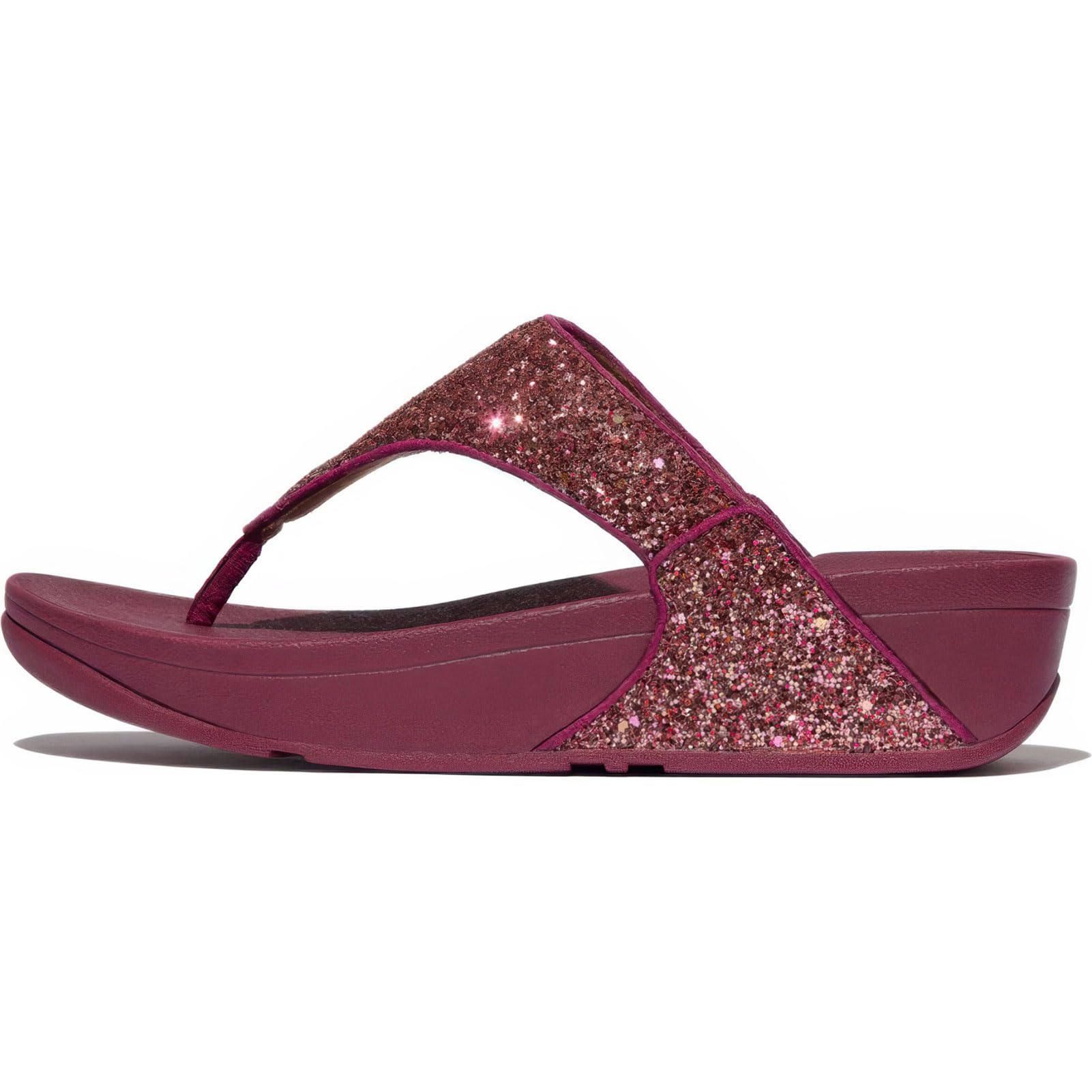Fitflop LULU MULTI-TONAL GLITTER TOE-POST SANDALS
