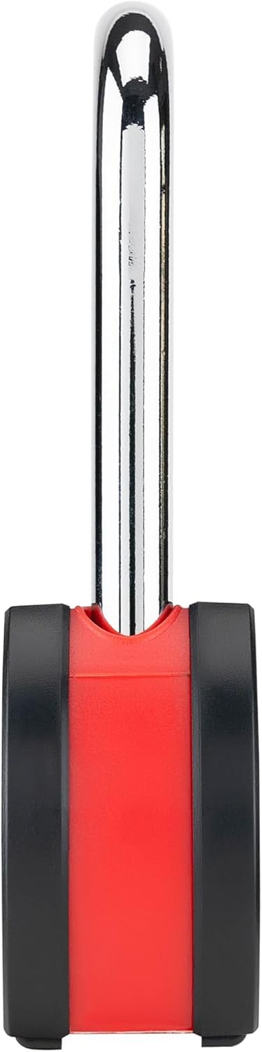 FIGODE® Large Sturdy Steel Locks with 8 Same Keys, Heavy Duty Padlock, 2-3/4" Wide, 2.7" Long Shackle Locks for Door, Gate, Storage, Fence, Shed, Latch. 4 Pack Keyed Alike