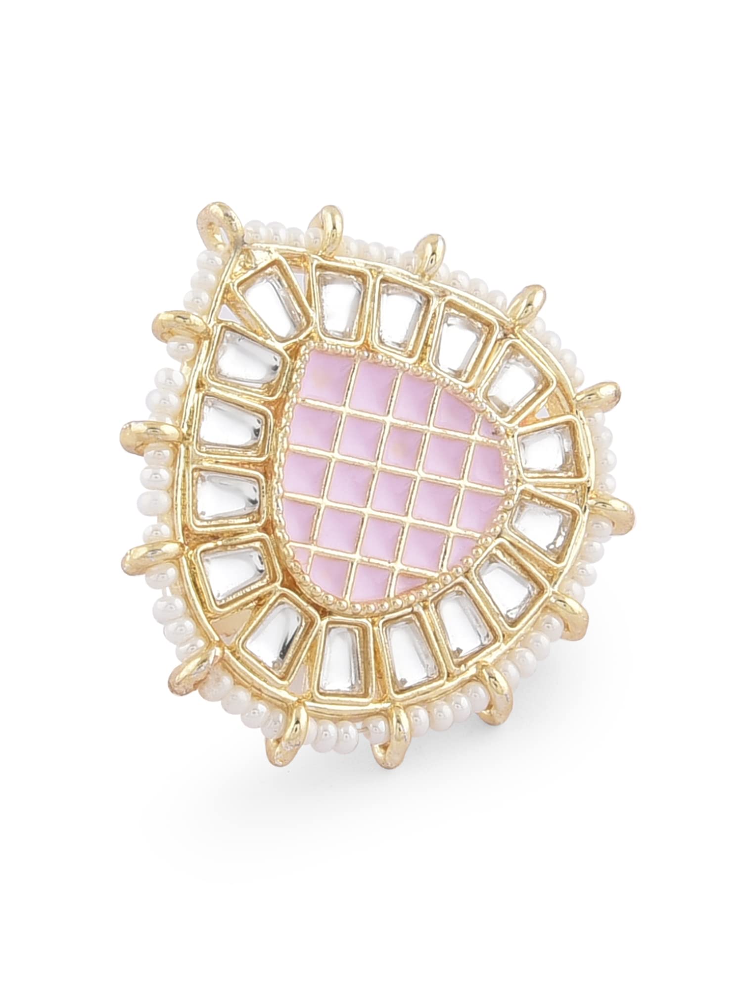 See full amazon price history chart for ZAVERI PEARLS Pink Meenakari Kundan & Pearls Teardrop Shape Adjustable Finger Ring For Women-ZPFK15143 ZAVERI PEARLS Pink Meenakari Kundan & Pearls Teardrop Shape Adjustable Finger Ring For Women-ZPFK15143 (B0BJFBBX3R) Amazon Price History, Amazon Price Tracker