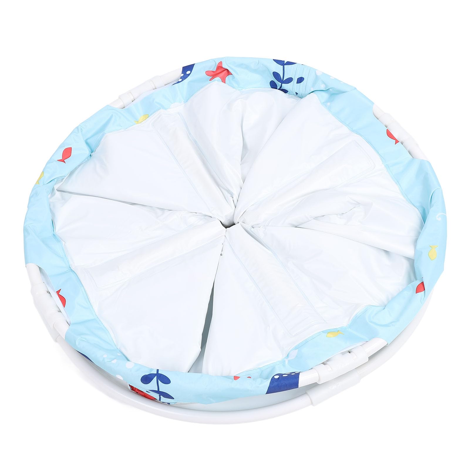 Bañera Portátil Bañera de Baño Plegable de PVC (BLUE)