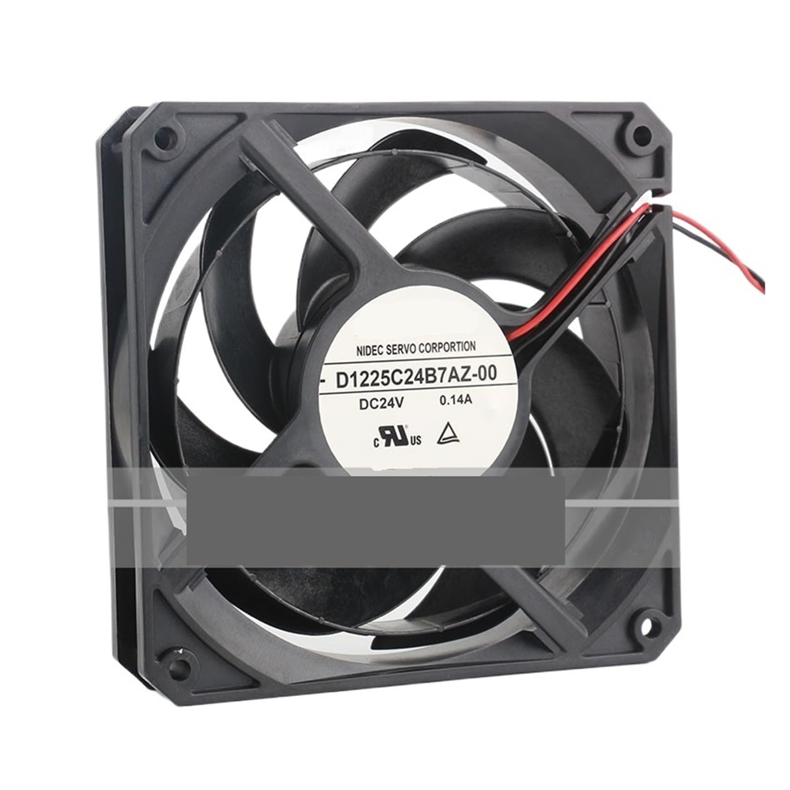 IVEKYKIBC D1225C24B7AZ-00 Fan DC24V 0.14A 12025 12CM Cooling 120 * 25mm