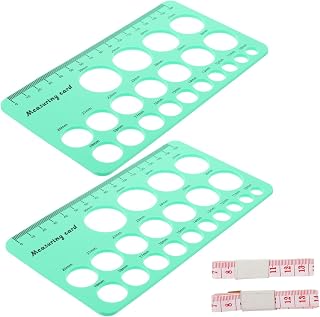 Hemobllo Regla Flexible para Pezones y Flanges de Lactancia de Unidades Portátiles y Precisas para Madres Lactantes Color Verde