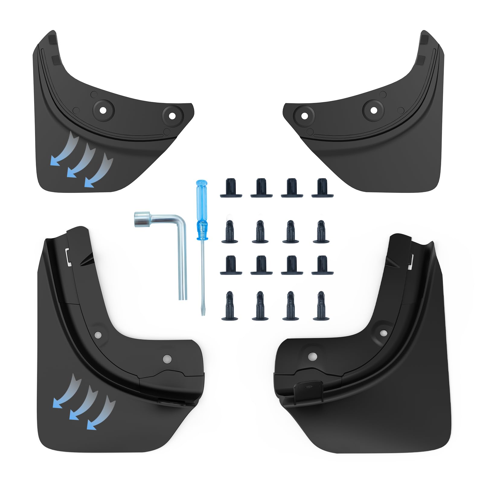 Buy SYOAUTO Mud Flaps for Tesla Model Y 2023 Wheel & Tire Mud Flaps