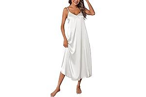 Women's Sexy Long Satin Nightgowns