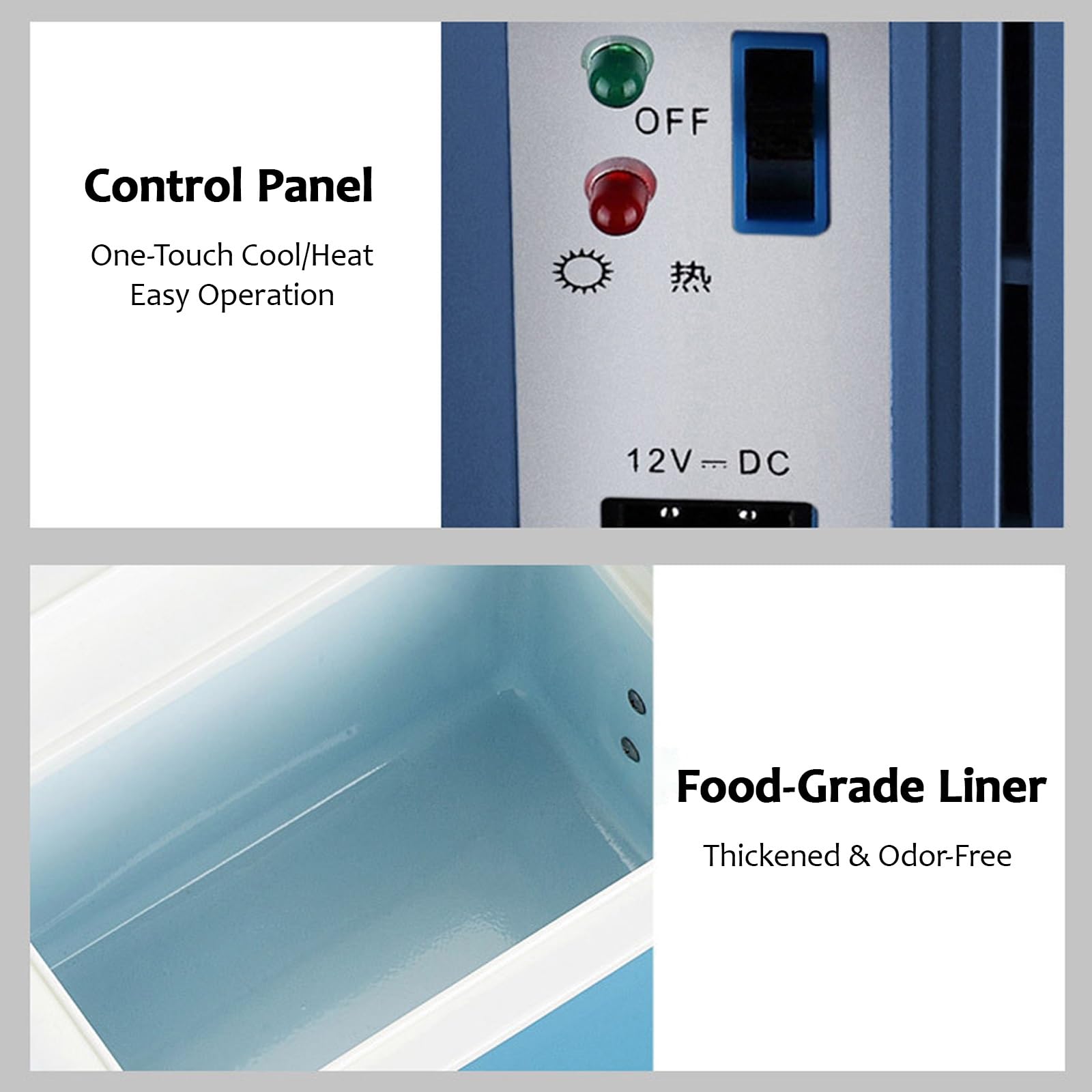 Frigo Portatile Auto 8L 12 Volt, Función De Refrigeración Y Calefacción | Riscaldamento Massimo 65°C, Frigorifero con Portabicchieri e Tracolla per Casa, Esterno, Camper