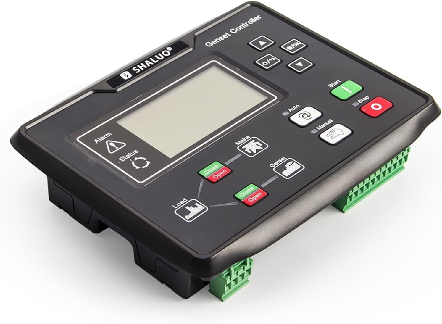 6120N 6110N AMF Auto Start Diesel Generator Controller Control Module Panel Electronic Genset Parts Replace HGM6120N HGM6110N(6110NC RS485 Port)