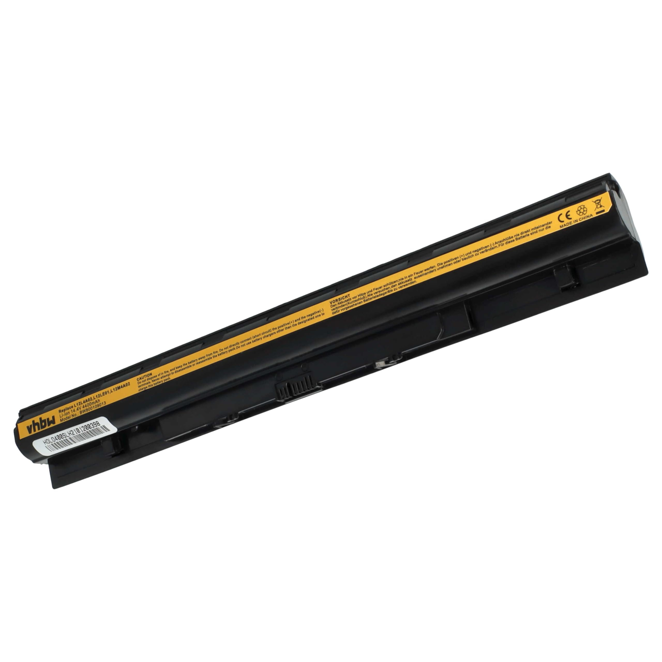 vhbw batteria compatibile con Lenovo IdeaPad G510s Touch, S410p, S410p Touch, S435, S510p, S510p Touch laptop notebook (4400mAh, 14,8V, Li-Ion)