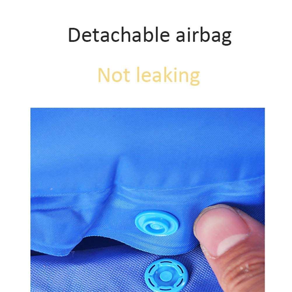 Colchón Inflable antiescaras, Airbag Desmontable, Impermeable, Transpirable, con Orificio, cojín para Dolor de Cama para Ancianos postrados en Cama
