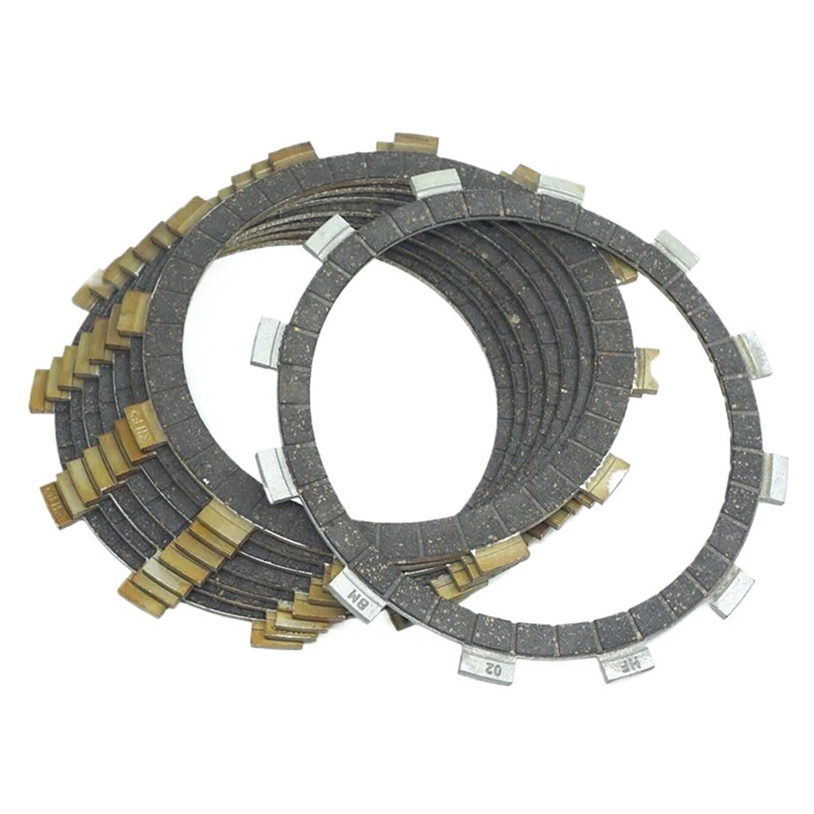 Gaubxct One Color Fit For Yamaha Xj550 Maxim 550 Xj550r Seca 1981-1983 Genesis Fz700 Fz750 Clutch Friction Disc Plate Kit 8Pcs