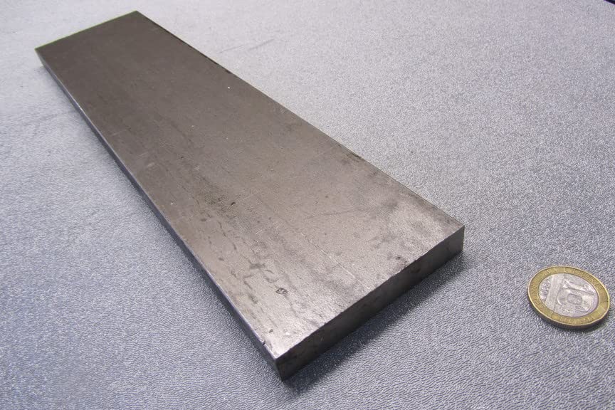 4140 Alloy Steel Flat Bar .500" Thickness x 3.00" Width x 1 Ft Length 1 Pc