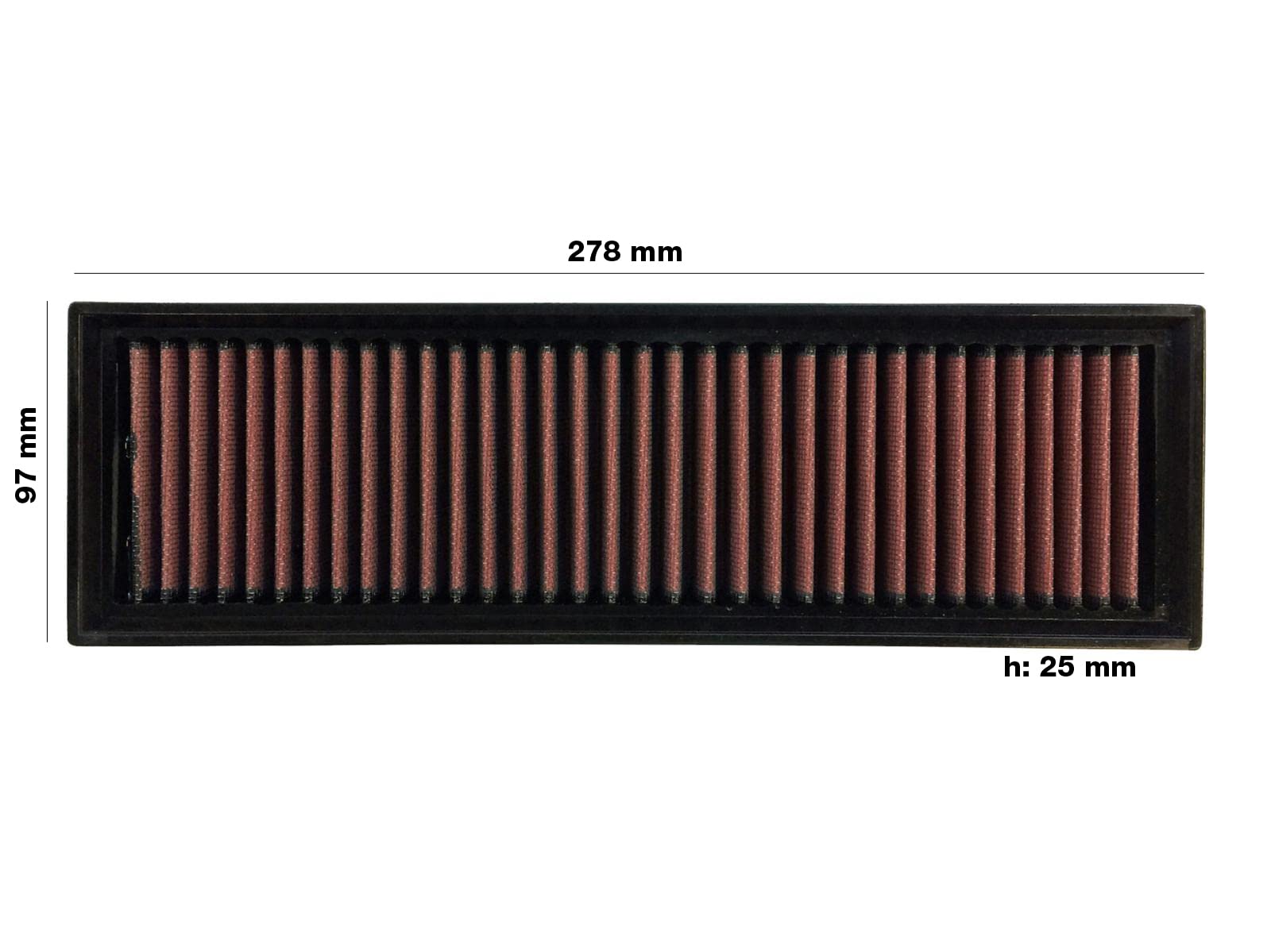 Simoni Racing Filtro de Aire de Reemplazo compatible con Ford Ka & Lancia Musa & Fiat Varios