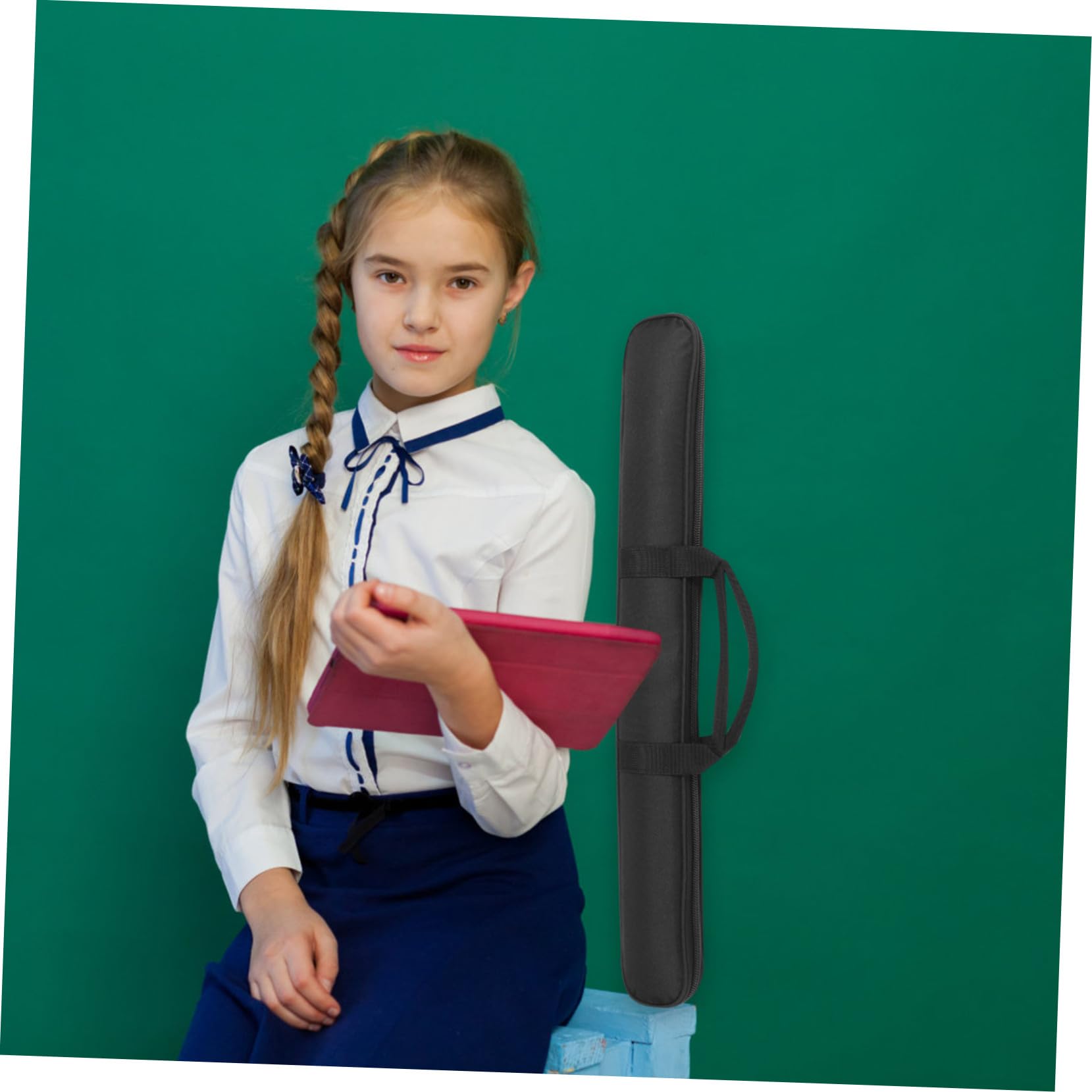 Gatuida Paquet de Rangement pour Flûte en Bambou Léger et Portable Tissu Oxford Résistant, Pochette de Transport Pratique pour Flûte, pour Musiciens en Déplacement