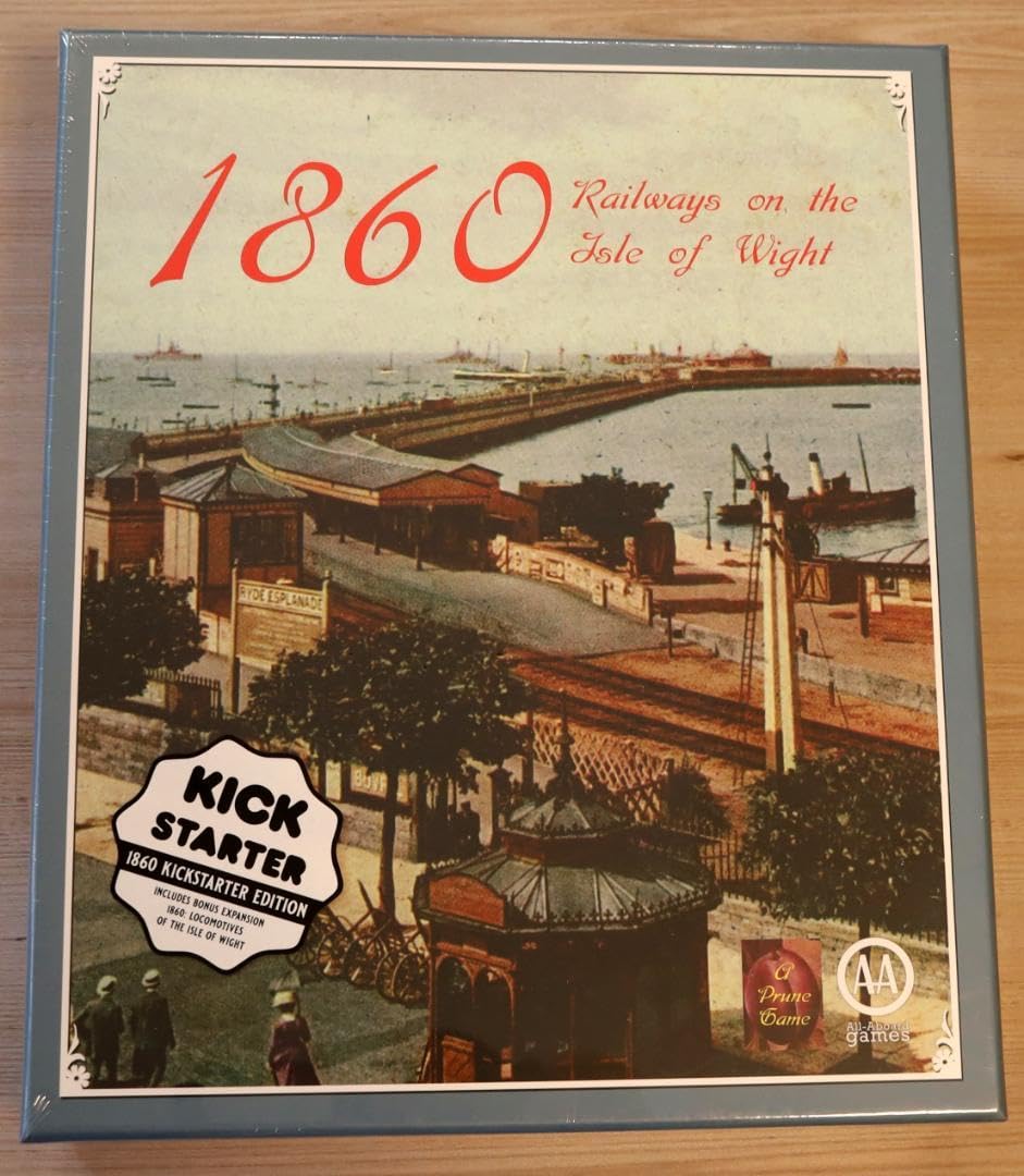 Amazon | 1860:ワイト島の鉄道会社 KickStarter ボードゲーム | ボード 