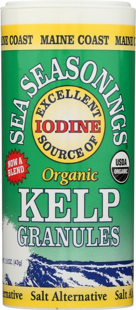 Sea Seasonings Organic Kelp Granules 1.5 oz Granules by Maine Coast