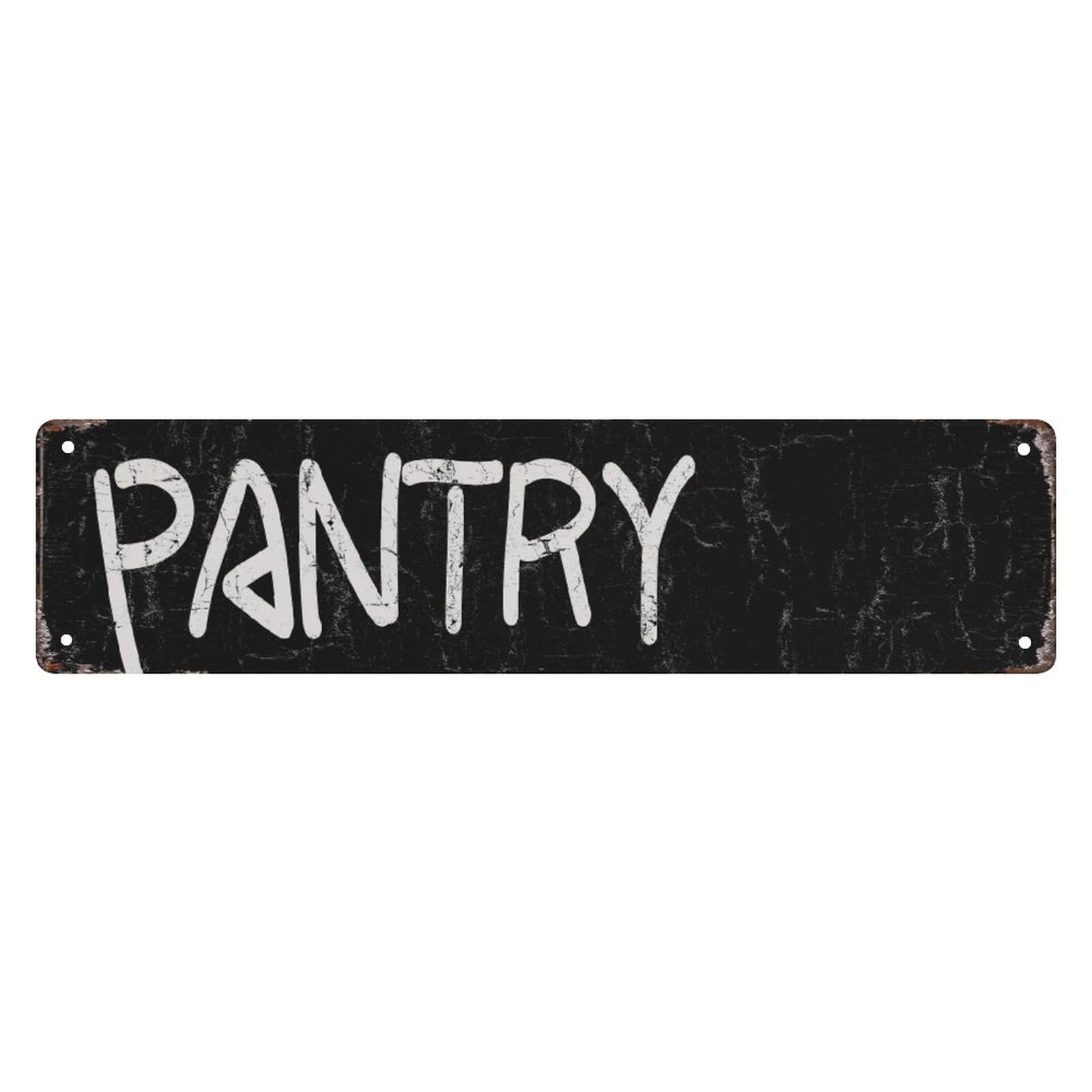 Pantry Vintage Tin Signs Funny Street Metal Signs For Home Wall Bar Man Cave 4x16 Inch
