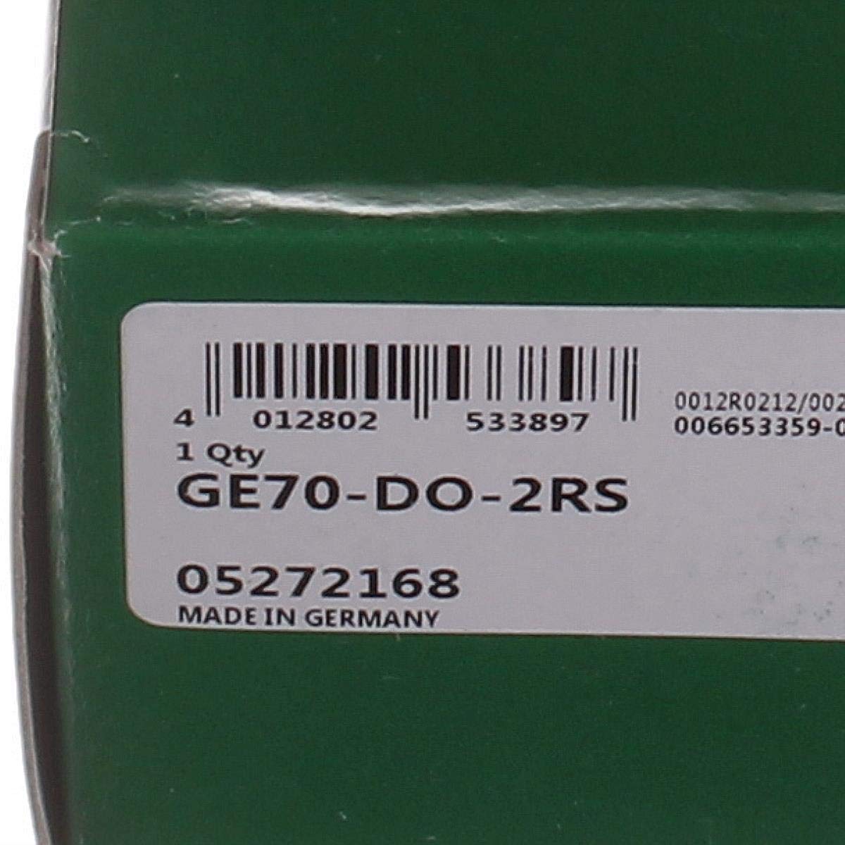 GE70-DO-2RS INA Spherical Plain Bearing 70x105x49mm