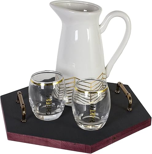 Miniatura 3 de Walnut Hollow Placa de madera con forma hexagonal de tilo