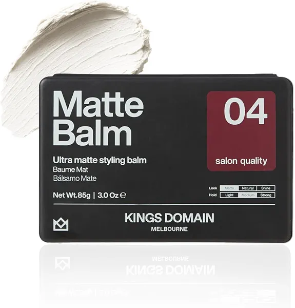 Matte Balm | Matte Hair Paste for Men | Medium Hold | Ultra Matte • Water Based Hair Clay • Men's Hair Clay for Men • Hair Paste • Medium Hold Styling Balm • Creates Defined Look