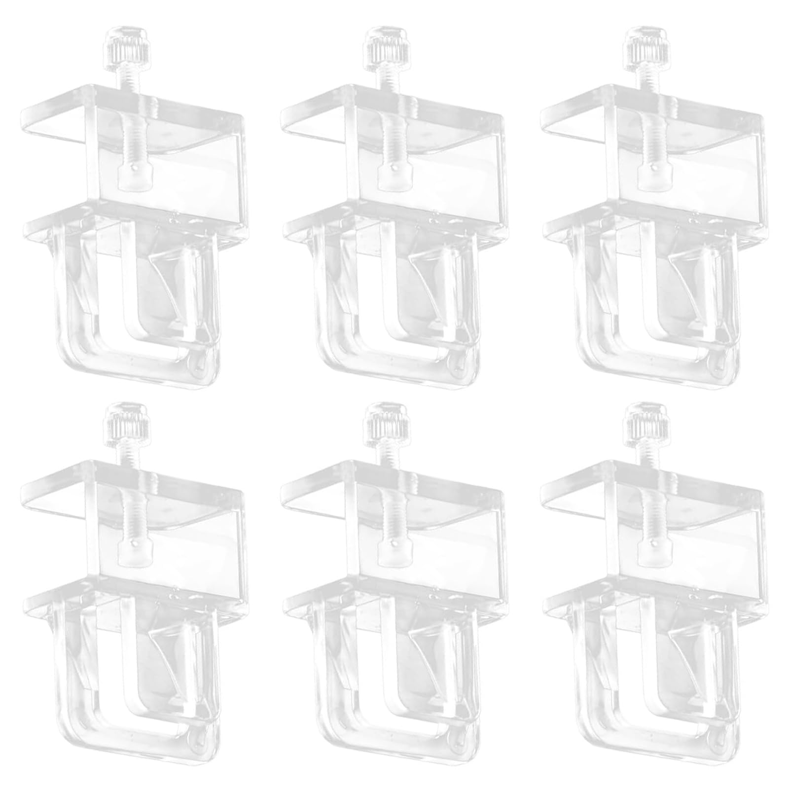 Amazon | EsiFare 6個セット 水族館の蓋スタンド 水槽蓋クリップ 水槽