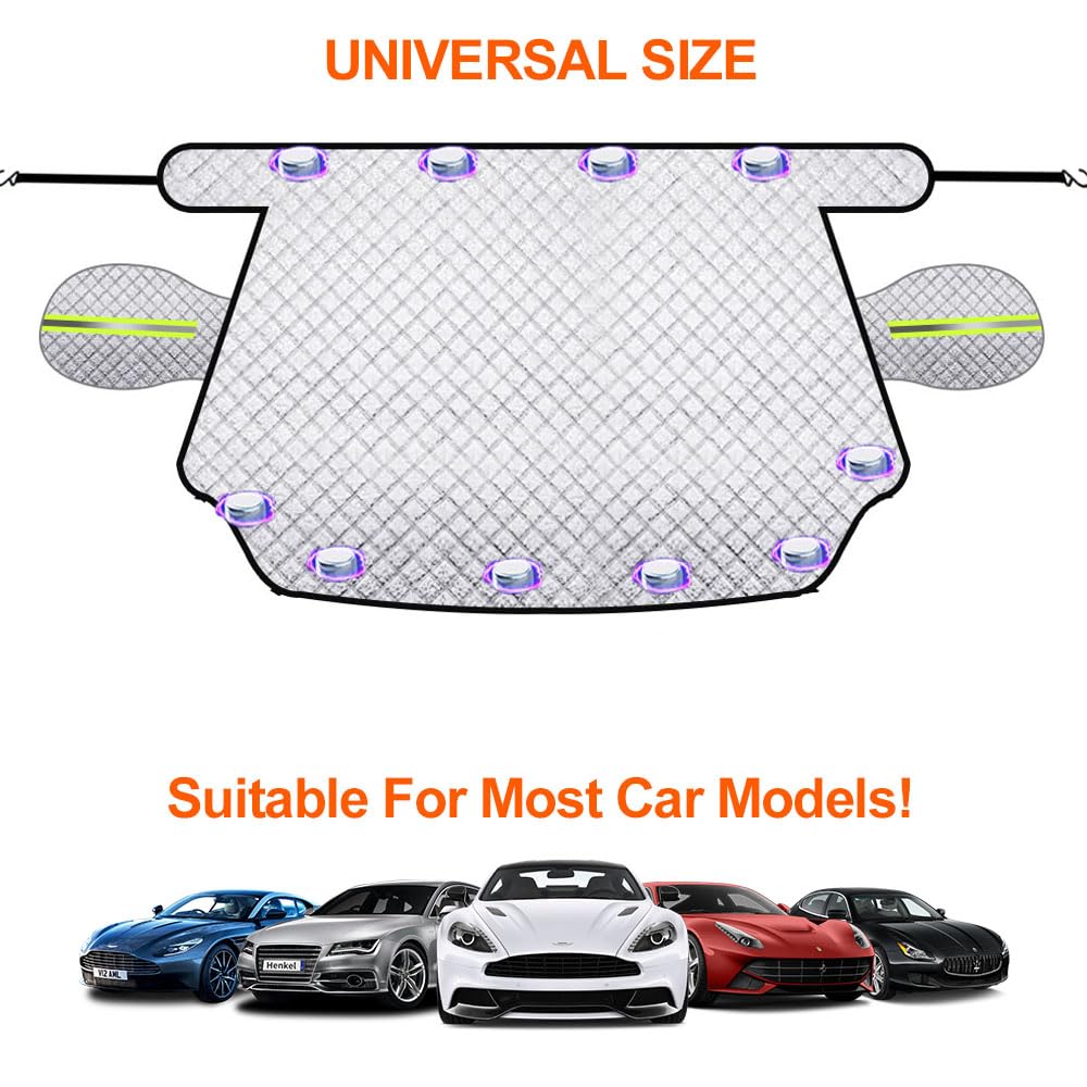 Telo Copri Parabrezza Per Auto - Anti-gelo, Anti-neve E Anti-UV Per Tutte Le Stagioni